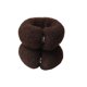 thumbnail image 1 of Vogacara Herramienta de rollo para mujer, anillo para el cabello, portátil, reutilizable, absorbente, elegante, para hacer moños, accesorios para el Cuidado del cabello Café Vogacara CE012400-02B, 1 of 6