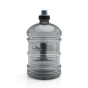 Bluewave Lifestyle PK19LH-38-Grey Pichet d'eau sans BPA de 1,9 L avec bonnet de sport de 38 mm, gris graphite