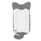 thumbnail image 4 of Cepillo de esponja para limpieza del cabello de perros y gatos pequeños para mascotas, para alfombra, cama, sofá, color blanco, 4 of 8
