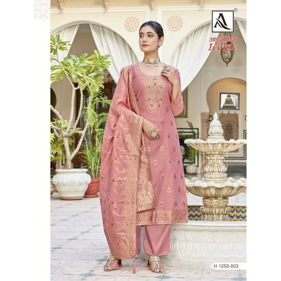 Custom Made Pakistani Kurti Pant Dupatta Women Designer Fully Stitched Salwar Kameez Palazzo