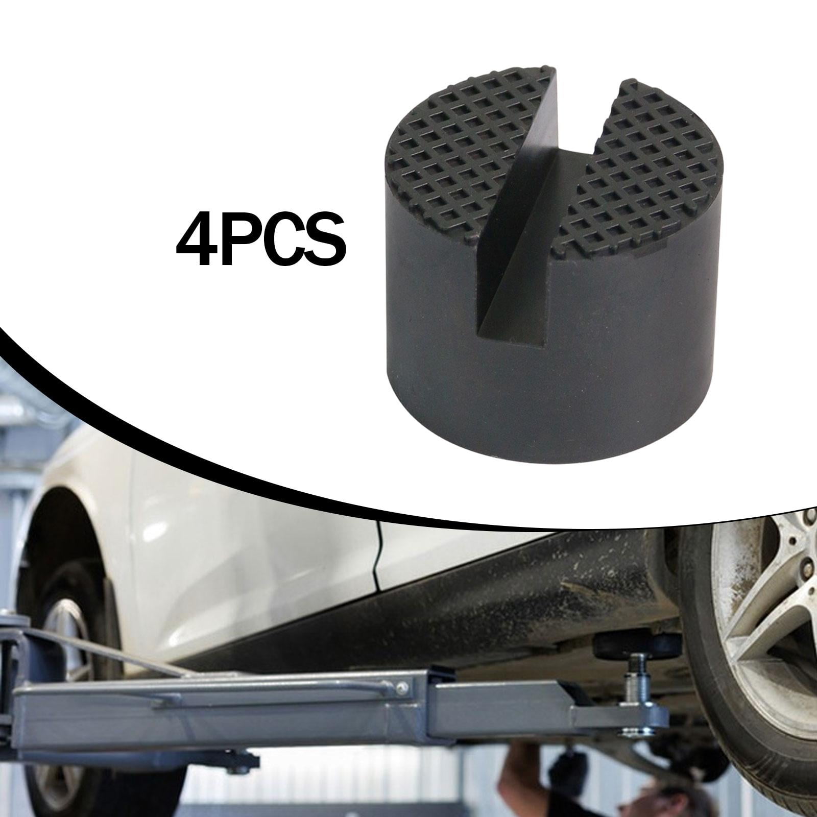 4 Pieces Jack Stand Pad Pinch Weld Protector Lift Protection Tool Anti-slip Wear Resistant Rubber for Car Lifts