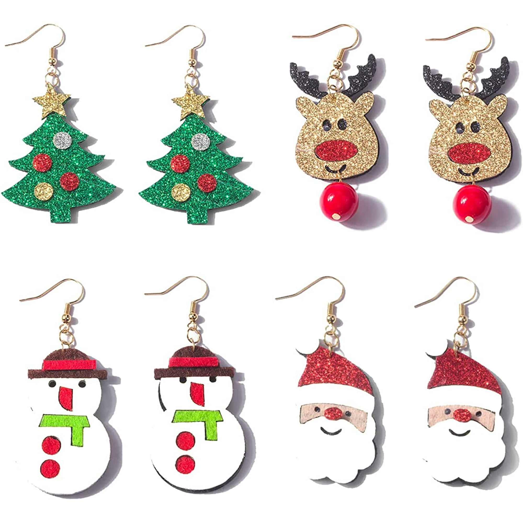 Sequin Reindeer Earrings Sequin Reindeer Earrings