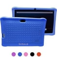 thumbnail image 2 of SDEALS Silicone Soft Cover for Tablets, 7-Inch  Protective Shockproof for Kids, Color Blue., 2 of 7