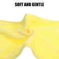 thumbnail image 5 of Unique Bargains 2pcs Reusable Makeup Removal Cleaning Cloth Washable Makeup Remover Cleaning Towels Yellow 16''x8'', 5 of 7