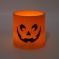 thumbnail image 4 of Luces de vela LED ANGGREK de Halloween Luz de vela de calabaza brillante amarilla con pilas, 4 of 8