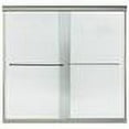 thumbnail image 2 of Sterling 5425-59DR-G03 Finesse 54.625"-59.625"W x 55.5"H Frameless Sliding Bathtub Door, Available in Various Colors, 2 of 2