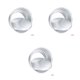 thumbnail image 1 of Advancent 3 Pieces Aluminum Alloy Cake Mold Birthday Mould Tin Round Christmas Removable Bakeware Kitchen Gadgets Base DIY Ring Pan Type1 NO1, 1 of 6