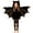 Black, variant on Bat Outfit for Girls Hooded Full Zipper Jacket with Wings Printed Leggings for Halloween Party