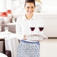 thumbnail image 4 of Delantal de cocina de estilo coreano Ficarrico, fino, transpirable, con flores, de media cintura para damas, 4 of 5