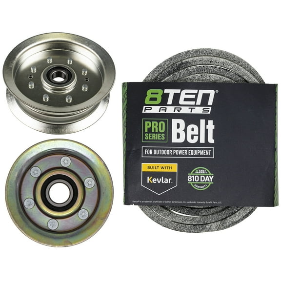 8TEN Deck Idler Belt Kit for John Deere L108 L111 L118 D100 D125 L100 MK1001799