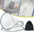 thumbnail image 1 of Ultra Light Portable Pop Up Mosquito Net Foldable Mini Tent For Bedding Travel Camping For Head, 1 of 5