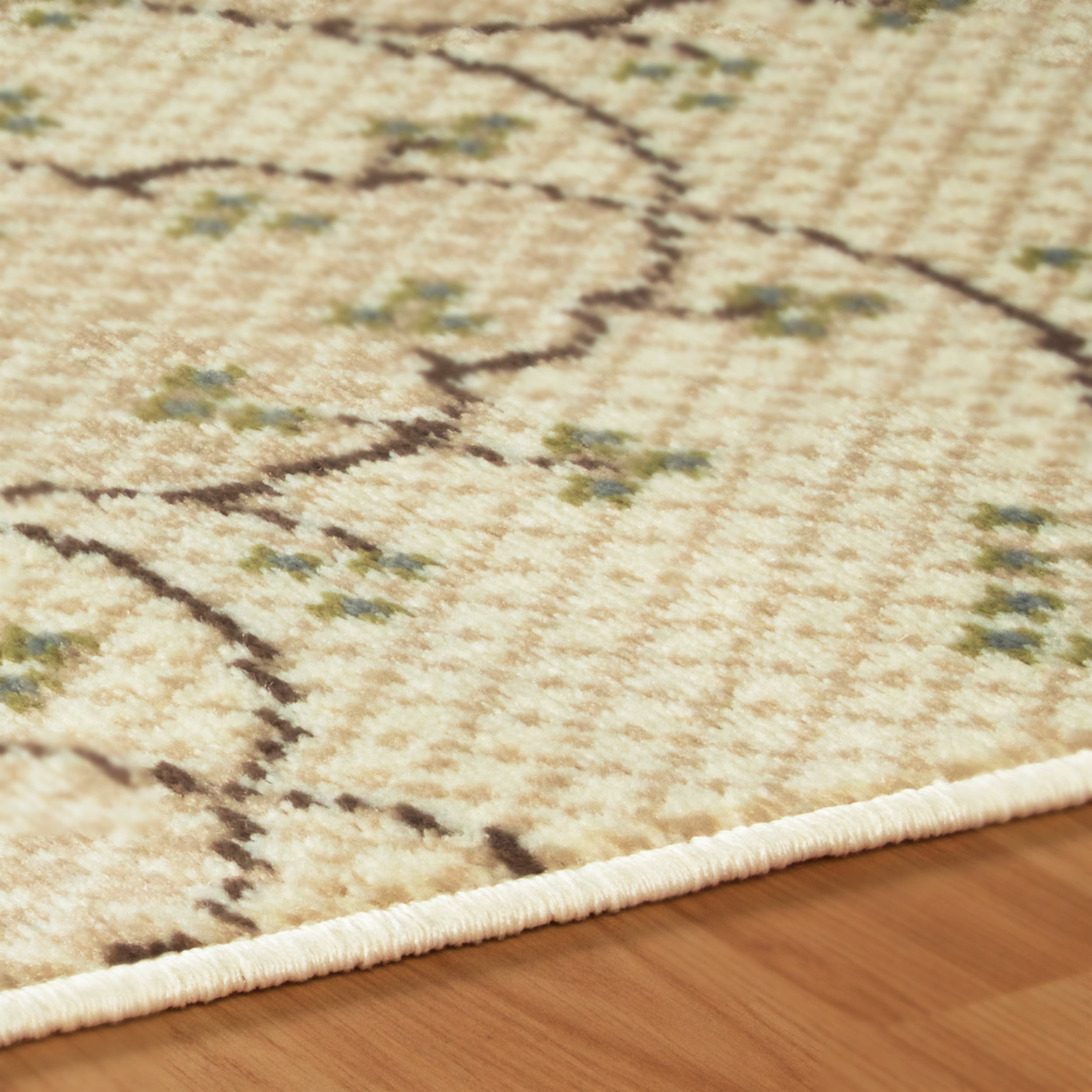 Superior Aberdeen Farmhouse Indoor Area Rug, Beige, 8' x 10'