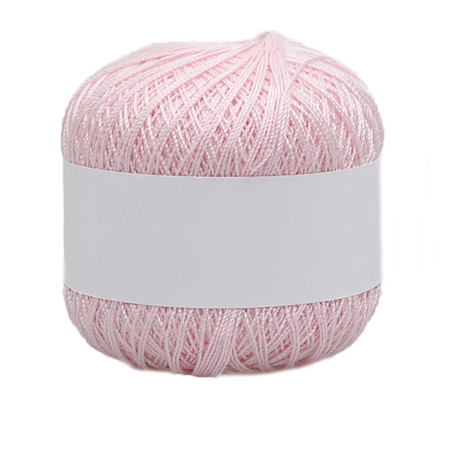 Chok Knitting Thread Cotton Crochet Yarn Tapestry Weave Line DIY Accessory white