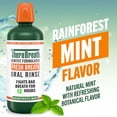 thumbnail image 4 of Enjuague Bucal TheraBreath Aliento Fresco Menta de la Selva 1L, 4 of 8