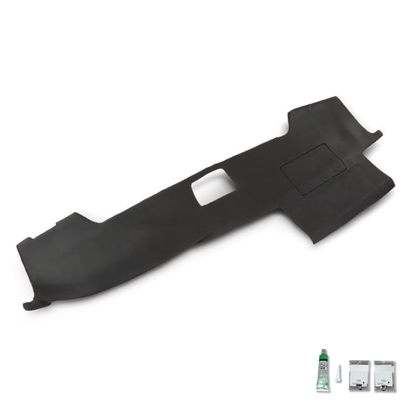 CROSSDESIGN TPE Dash Cover Bezel Compatible with Toyota 4Runner 2003-2009 11308SBLK Dashboard