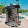 AuroraX Mosquito Net for Chairs Portable Chair Mosquito Net Zippered ...