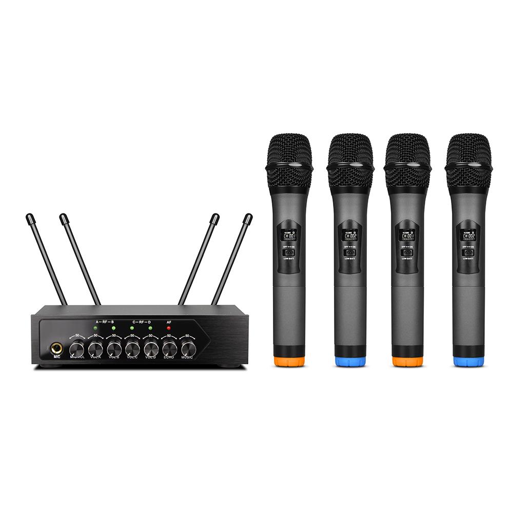 Pyle PDWM4120 Home & Office UHF Microphone System PA Public Address
