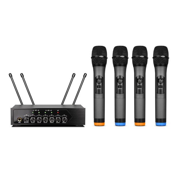 Pyle PDWM4120 Home & Office UHF Microphone System PA Public Address