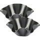 thumbnail image 1 of tazones antiadherentes grandes para tortillas de acero al carbono, moldes para hornear, tostadas, ensaladas, 6 u 8 pulgadas, 1 of 5