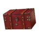 thumbnail image 5 of Joyero de madera, portátil, de escritorio, para guardar joyas, broches Rojo, 5 of 9