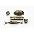 thumbnail image 5 of Schaub And Company 850-IM-PN Solid Brass 4-1/2" Center To Center Designer Coastal Fish, 5 of 6