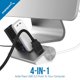 thumbnail image 4 of Hub USB Sabrent Premium 4 Puertos USB 3.0 5gbps Mac PC, 4 of 4