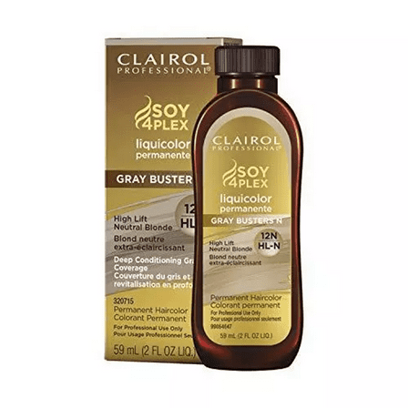 Clairol Professional Liquicolor Permanent Hair Color 12N HLN High Lift Neutral Blonde, 2 Oz