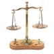 thumbnail image 1 of Balance Scale - Single Unit, Compact Design, Metal Material, Gold, 1 of 5
