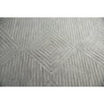 thumbnail image 2 of Alora Decor Geneva 5' x 8' Solid Gray/Ivory Hand-Tufted Area Rug, 2 of 4