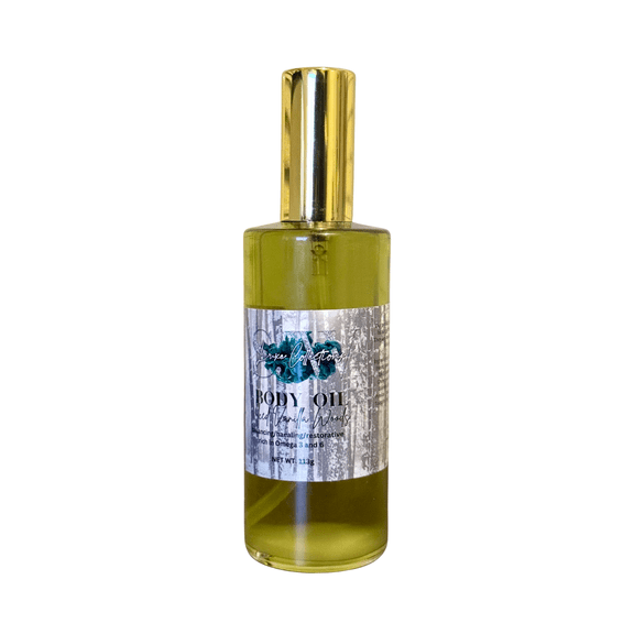 SJW Luxe Collections - Skin Barrier Repair Body Oil - Iced Vanilla Woods (Men)