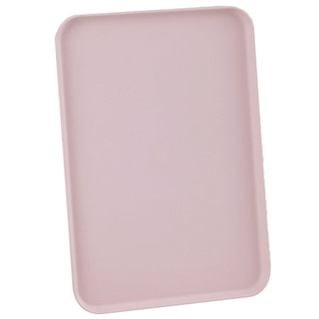 

XM Culture Serving Tray Multi-Function Delicate Nordic Style Decorative Rectangular Plastic Tray for Home