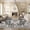 Black, variant on Modern Rug for Living Room 8x10: Geometric Soft Low Pile Carpet for Bedroom Washable Dining Room Rugs for Under Table Non-Slip Stain Resistance Area Rug for Pet Owner (Beige/Olive Green/Gray, 8x10)