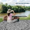 thumbnail image 3 of Reversible Waterproof Outdoor Area Rug 8*10 & 9*12 & 9*18 ft – UV & mark Resistant Patio Carpet – Durable All-Season Garden Mat for Porch, Deck, 3 of 9