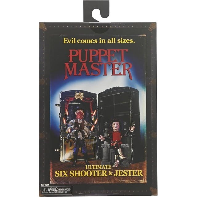 Figura Neca Puppet Master Ultimate Six Shooter And Jester