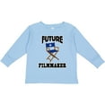 thumbnail image 3 of Inktastic Future Filmmaker Director Chair Boys or Girls Long Sleeve Toddler T-Shirt, 3 of 5