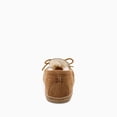 thumbnail image 4 of Minnetonka Women's Sheepskin Hardsole Moccasin Slipper, Tan 7 M, 4 of 6