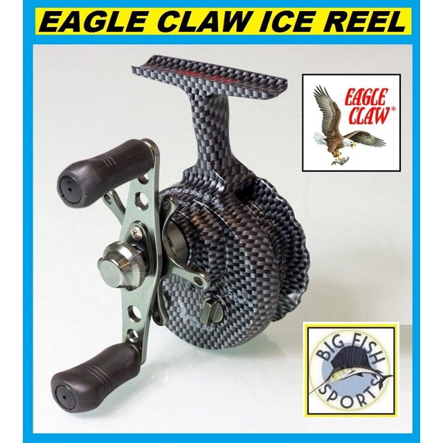 EAGLE CLAW Inline Ice Reel ECILIR NEW! Crappie, Bass, Panfish