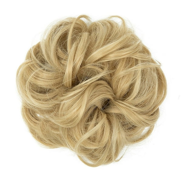 Queue de Cheval d'Extension de Cheveux avec Bande Élastique en Caoutchouc, Extensions Updo, Postiche, Extensions de Queue de Cheval Synthétiques, Chouchous pour Femmes
