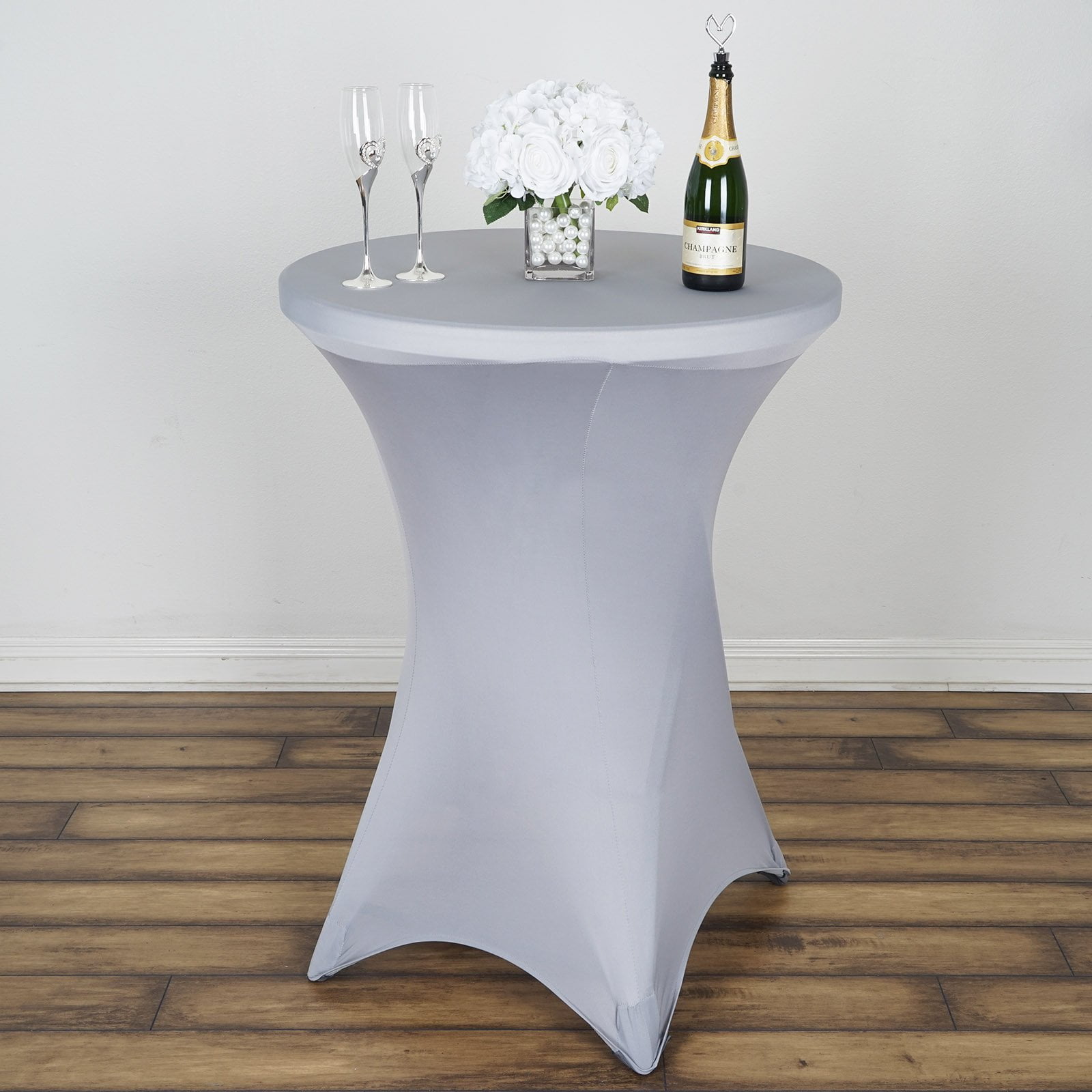 Efavormart Cocktail Spandex Table Cover for Kitchen Dining Catering
