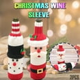 thumbnail image 2 of Vikakiooze Cartoon christmas wine set b urlap christmas wine bottle set Christmas Decorations, 2 of 9