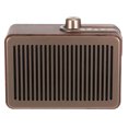 thumbnail image 1 of Altavoz Bluetooth Estilo Retro Usb Recargable Hifi Sonido Estéreo Reproductor De Música Inalámbrico Con Función De Radio Para Entretenimiento De Música En El Hogar Kearding EL010862-00, 1 of 5