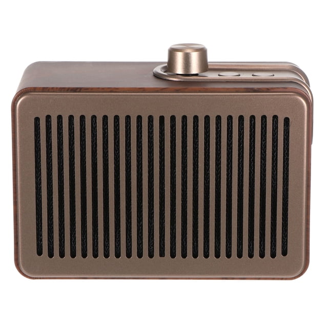 Altavoz Bluetooth Estilo Retro Usb Recargable Hifi Sonido Estéreo Reproductor De Música Inalámbrico Con Función De Radio Para Entretenimiento De Música En El Hogar Kearding EL010862-00