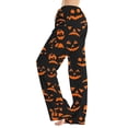 thumbnail image 2 of Women's Halloween Themed Pajama Pants Relaxed Fit Long Trousers Soft Loungewear For Nightwear M, 2 of 6