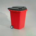 thumbnail image 1 of 1pc Portable Mini Office Desk Trash Bin Pen Holder - Office Supplies Storage, 1 of 5