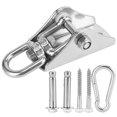 thumbnail image 3 of Gancho de suspensión de acero inoxidable Hebilla fija de alta resistencia para columpios Silla colgante Bolsa de arena Accesorios de hardware para elevación de bolsas, 3 of 10