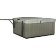 thumbnail image 2 of Outdoor Solutions Inc. The Slider® Spa Cover Shelf, Universal Hot Tub Lift with Heavy-Duty Rollers - Fits All Spa Sizes, Durable Hot Tub Lifter for Easy Cover Removal, Foldable for Storage, 2 of 6