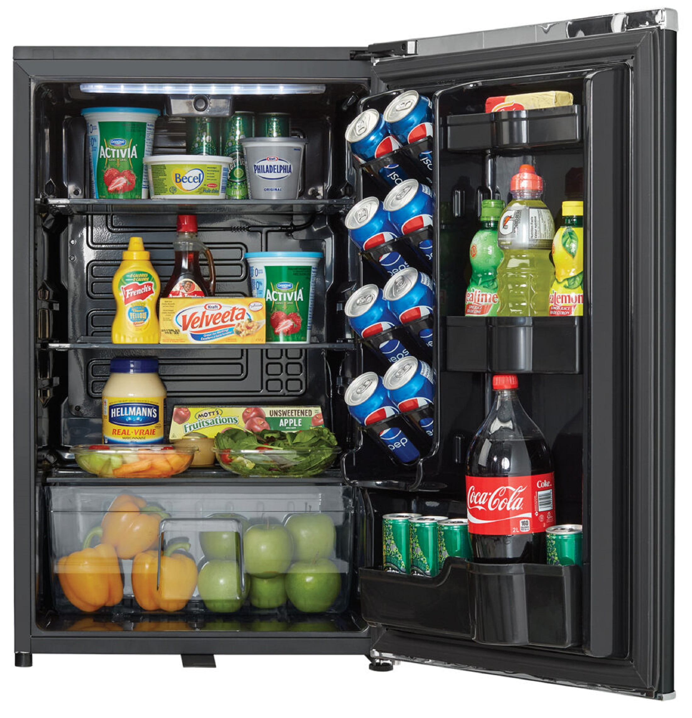 Danby 4.4 Cu Ft Mini All-Refrigerator DAR044A6MDB, Midnight Black