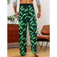 thumbnail image 2 of Men Pizza Print Sleep Pants, 2 of 4
