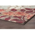 thumbnail image 5 of Deco Transitional 5' x 7' Brown and Red Polypropylene Indoor Area Rug, 5 of 7