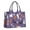 Purple Halloween Ghosts, variant on Large Capacity Tote Bag,Purple Halloween Black Cats and Pumpkins Handbag Fashion Luxury Tote Bag,15.7"x13"x 5.1" Inches,Laptop Compatible